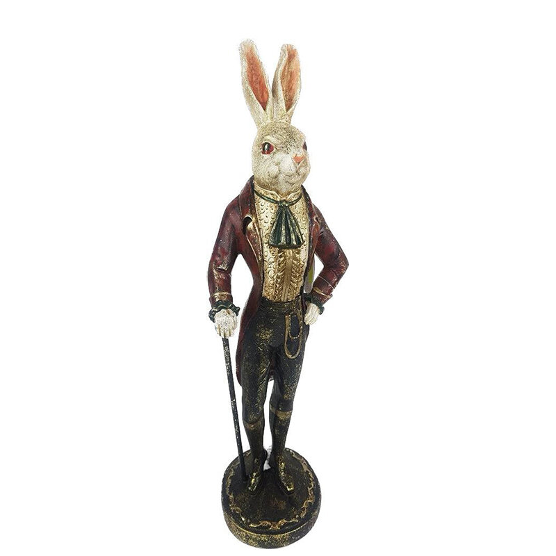 Статуэтка Венецианская серия "Кролик с тростью" 51*15*14 см 419-145