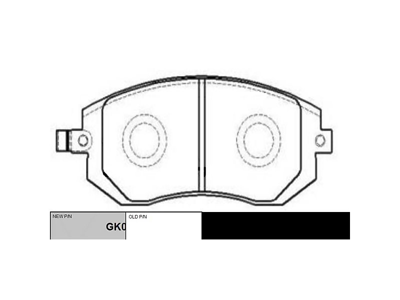 CTR GK0991 (GK0991 / PA706AF / SGBP2588) колодки Subaru (Субару) (Forester (Форестер) (sj), impreza, Legacy (Легаси) IV (bl,