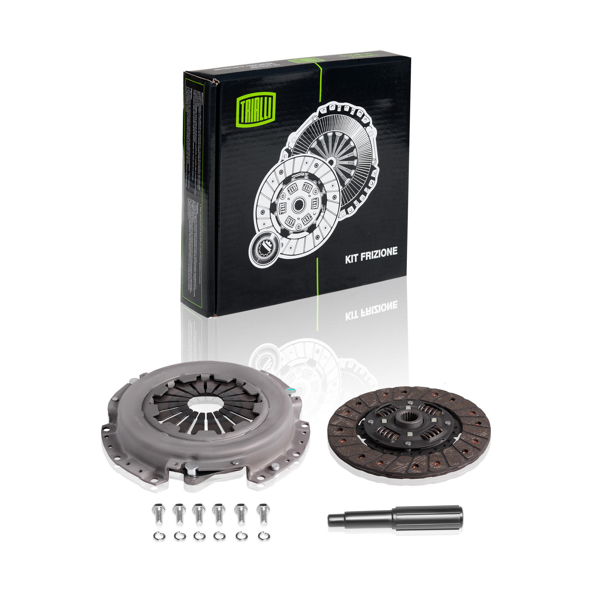 TRIALLI fr-0808 (0K20316410 / 0K20316410B / 0K2A316410) сцепление в сборе для а / м Rio (Рио) I (00-) 1.3i / 1.5i / spectra (00-04)