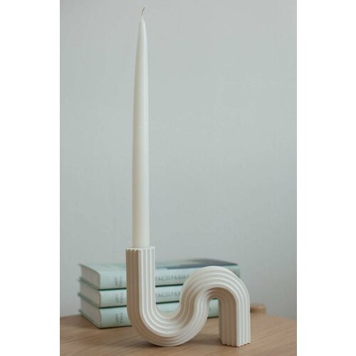 Подсвечник Мартит для высокой свечи D 22 мм из бетона 730₽