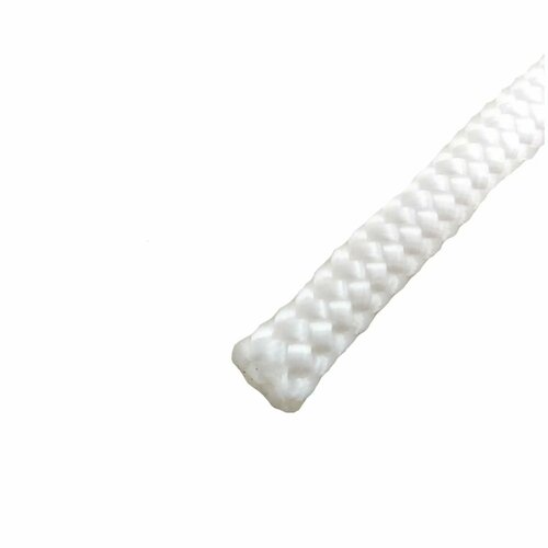 шнур бытовой сибшнур 8 мм цвет белый на отрез Шнур бытовой Сибшнур 6 мм цвет белый, 10 м/уп.