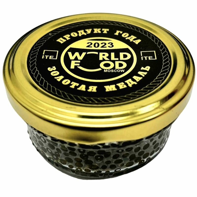 Икра Royal Black зернистая осетровых рыб аквакультуры фасованная, 50г ...
