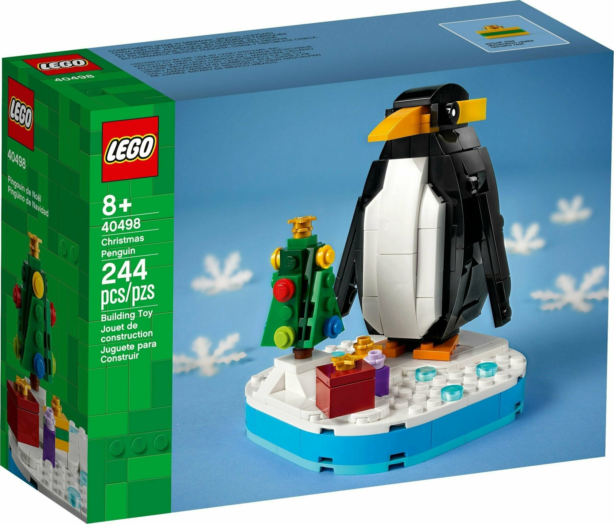 Конструктор LEGO Seasonal 40498 Рождественский пингвин