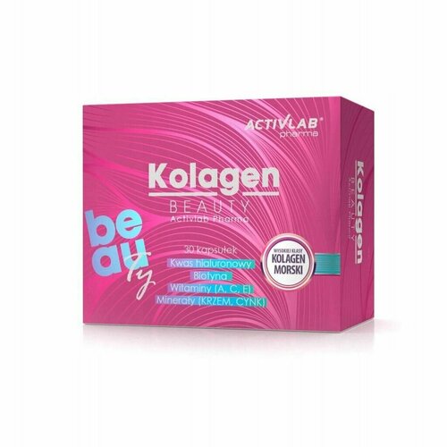фото Collagen beauty caps - box (3 bl. x 10 caps) activlab