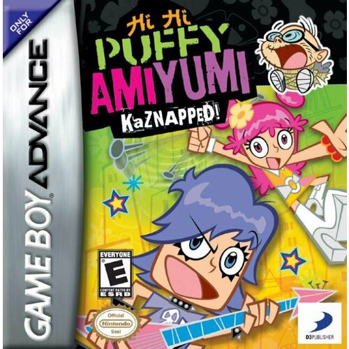 gba the cheetah girls русская версия k 384 GBA Hi Hi Puffy AmiYumi: Kaznapped! Русская версия K-371