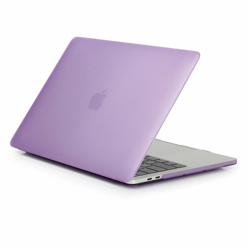 фото Чехол для ноутбука apple macbook air 13.6 a2681 m2 2022 года - сиреневый, матовый der-kit