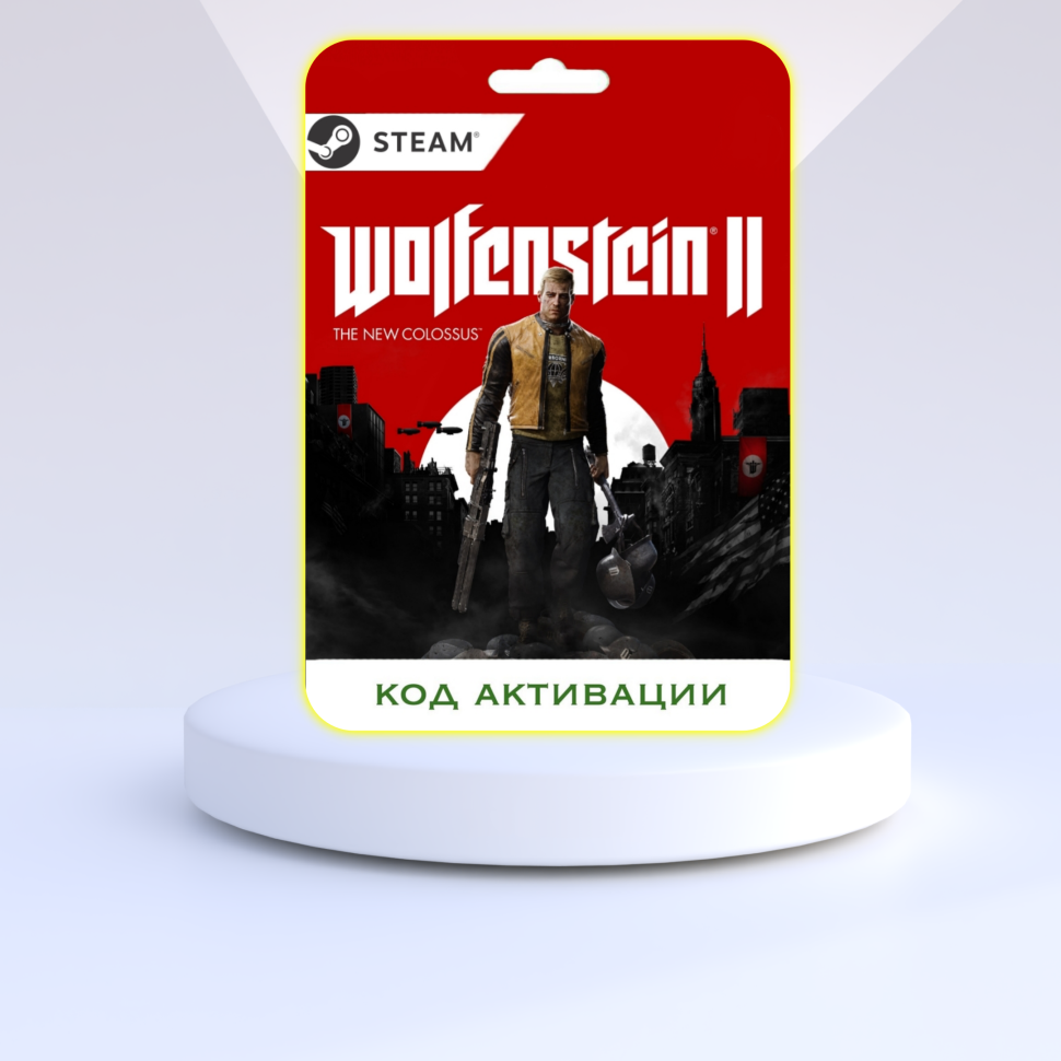 Игра Wolfenstein 2 The New Colossus PC STEAM (Цифровая версия, регион активации - Россия)