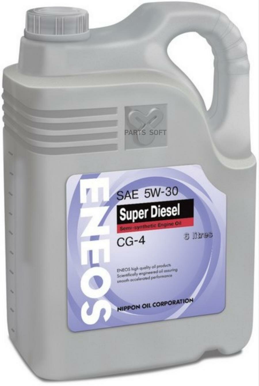 ENEOS 8801252021797 масо моторное ENEOS SUPER DIESEL CG-4 П синт 5W30