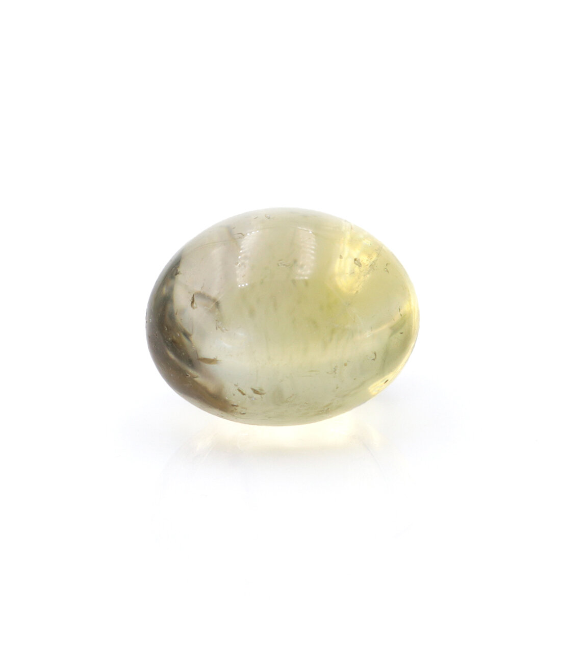 Камень натуральный "Цитрин Дымчатый", галтовка (15-20 г, 25-30 мм)