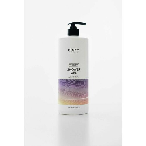 Clero Professional Гель для душа с ароматом бабл гам CLERO, 1000 мл.