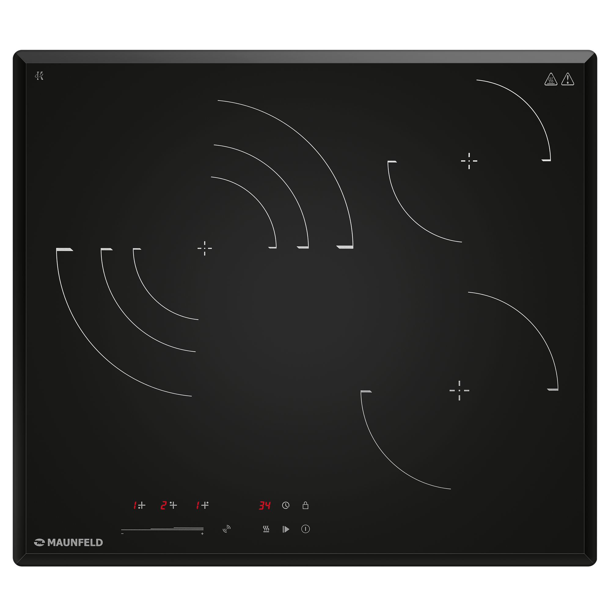фото Электрическая варочная панель MAUNFELD CVCE593STBK LUX