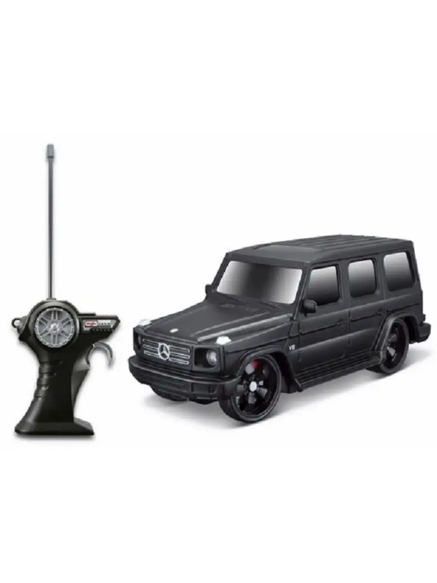 Maisto Радиоуправляемая машинка Mercedes Benz G Class 24 GHz 1:24 черная