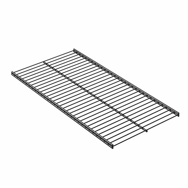 фото Полка сетчатая 45x40 гардеробной системы практик, Белая