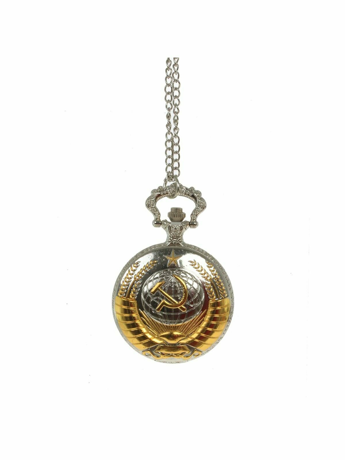 фото Часы карманные на цепочке Remecoclub 4,5x6,5 см