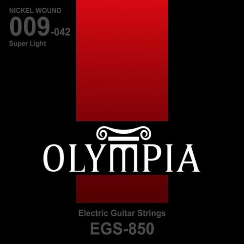 Струны для электрогитары Olympia EGS850 9-42