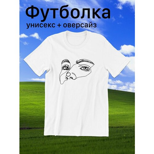 фото Футболка shulpinchik, размер 54, белый