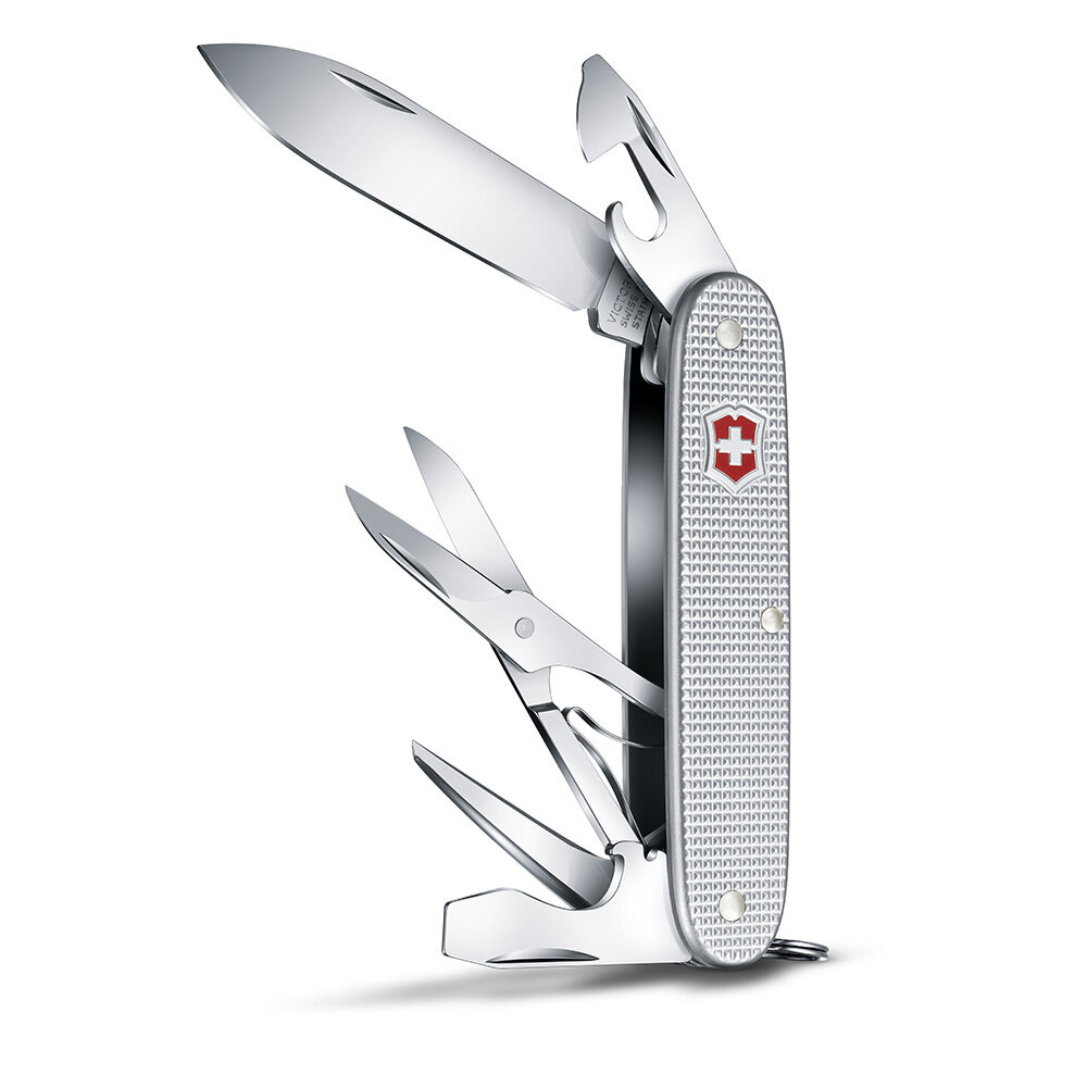 Нож перочинный Victorinox Pioneer X (0.8231.26) 93мм 9функций серебристый карт.коробка - фото №14