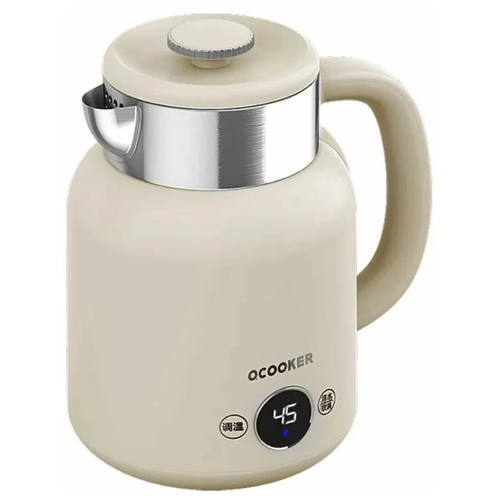 Электрочайник Qcooker Kettle CR-SH1501 1.5L 1500W White RU