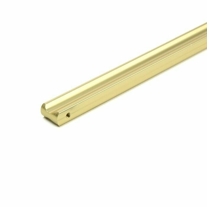Ручка скоба CAPPIO RSC103, алюминий, м/о 288, цвет сатиновое золото - фотография № 3
