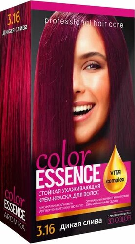 Color Essence" - краска для волос тон 3,16 "дикая слива: характеристики ...