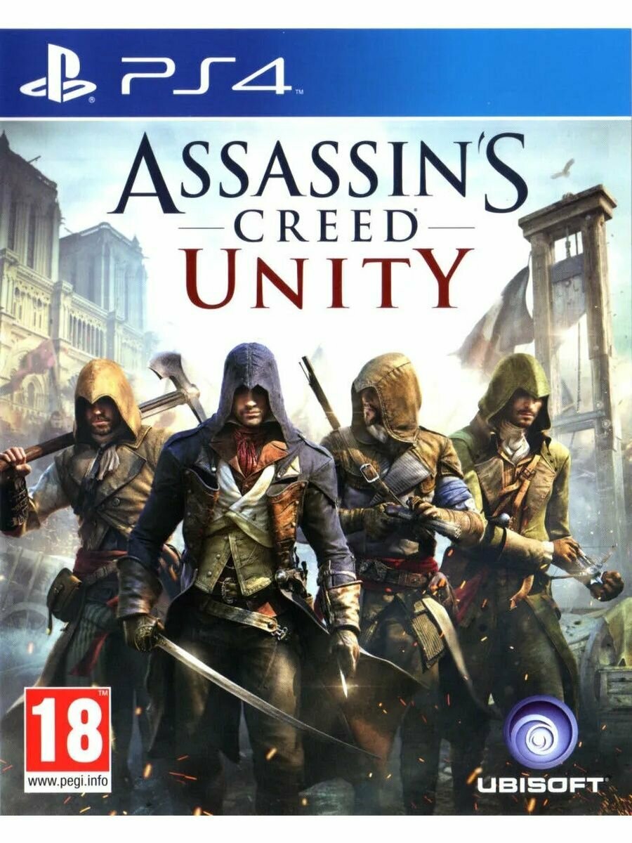 Игра Assassin's Creed: Unity для PS4 (Русские субтитры)