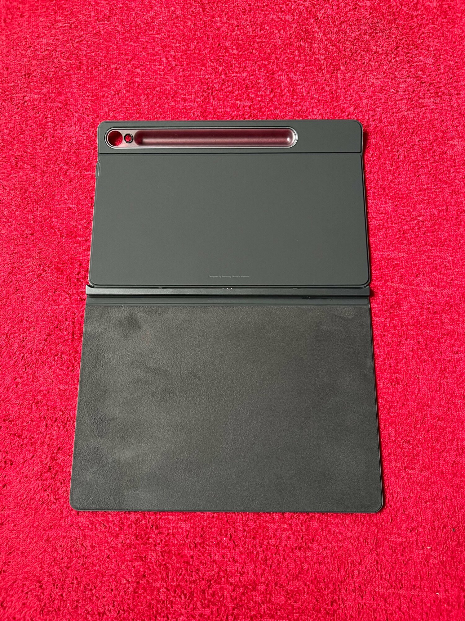 Чехол SAMSUNG для Galaxy Tab S9 Smart Book Cover полиуретан черный (EF-BX710PBEGRU)