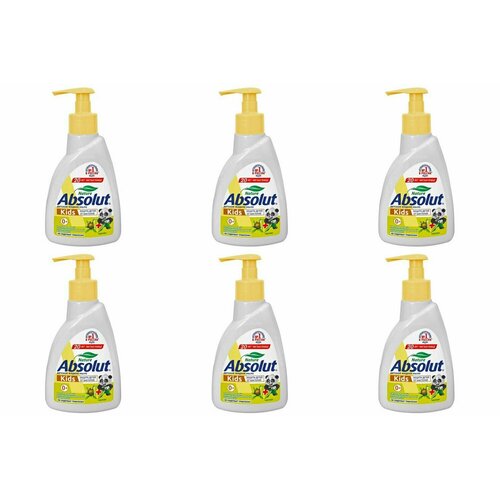 Absolut Жидкое мыло Nature Kids, Череда, 250 мл, 6 штук
