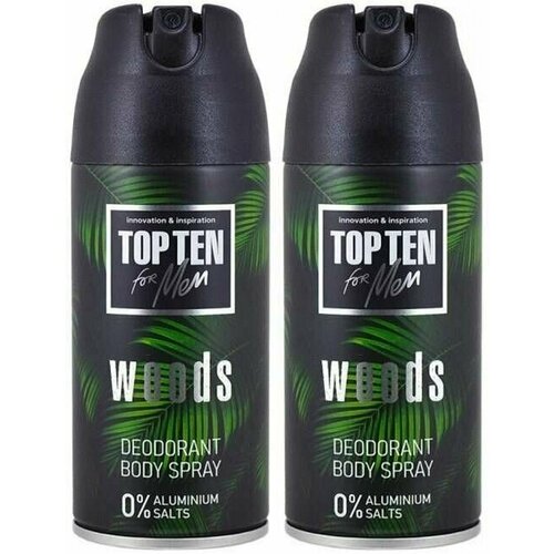 TOP TEN for Men, Дезодорант-спрей 