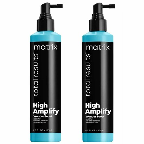 Matrix Спрей для прикорневого объема Total results High Amplify Wonder Boost Root Lifter, 2 х 250 мл moroccanoil root boost спрей для создания прикорневого объема 75 мл