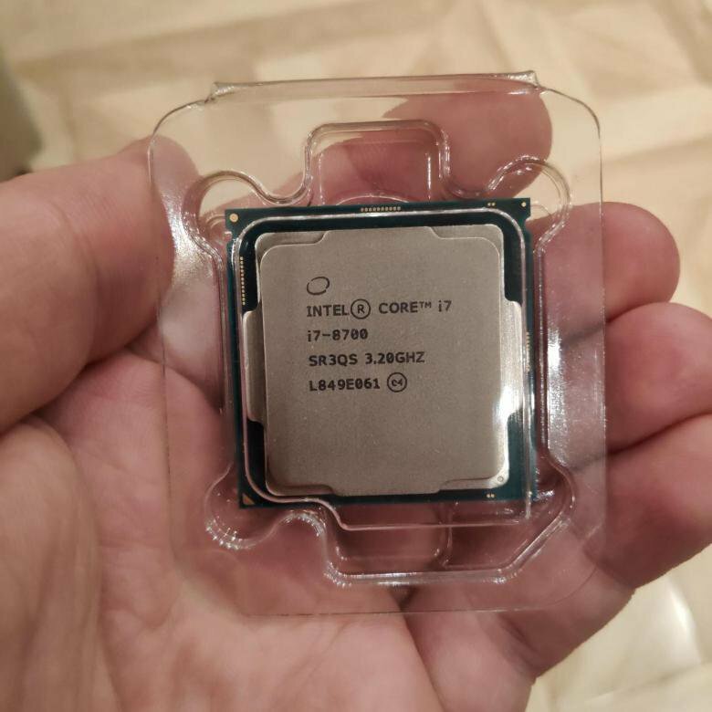 Процессор Intel Core i7-8700 LGA1151 6 x 3200 МГц