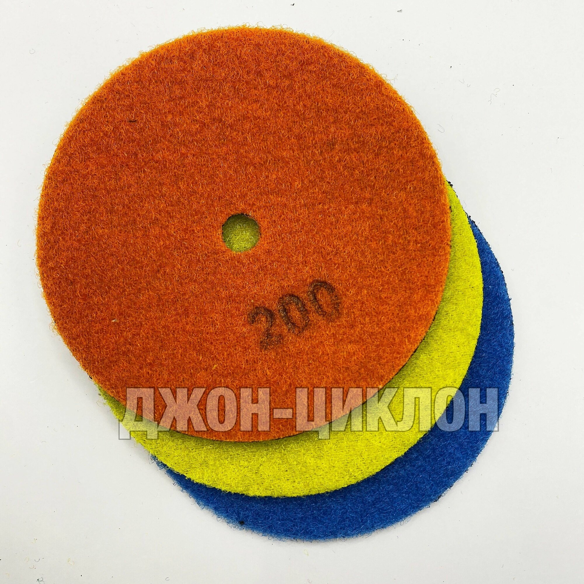 Шлифовальный круг черепашка насадка набор диск 3 шт р50,100,200 — фото 1