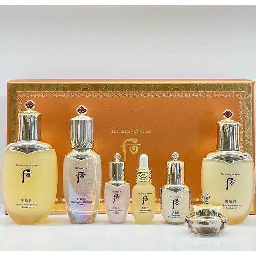 Набор уходовой косметики The History of Whoo Cheongidan Illuminating Refining Essence 3pes Special Set набор средств для лица the history of whoo специальный набор для умывания cheongidan radiant soft foam special set