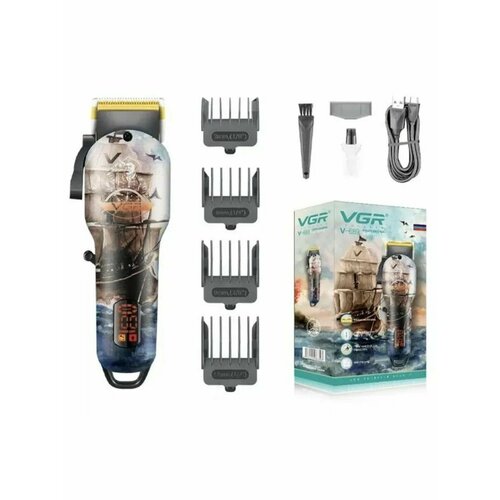 Машинка для стрижки волос V-689 беспроводной триммер для волос мужской 226000₽