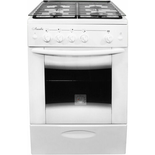 Плита газовая Лысьва ГП 4к20 МС-2у белый стеклянная крышка 23820₽