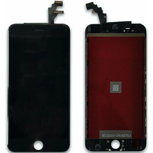 Набор iZapp для ремонта для iPhone 6: дисплей в сборе- черный, защитное стекло, набор инструментов модуль в наборе для iphone 6 zeepdeep экран черный защитное стекло набор инструментов