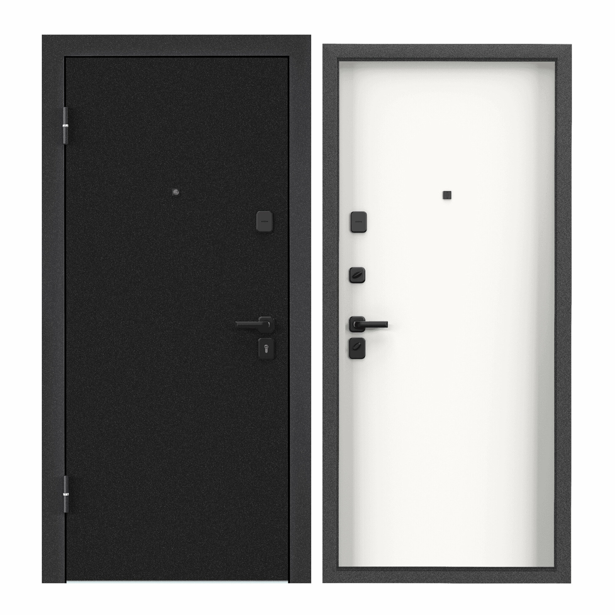 фото Дверь входная для квартиры Torex Terminal-C 950х2050 левый, тепло-шумоизоляция, антикоррозийная защита, замки 3-го класса защиты, темно-серый/бежевый