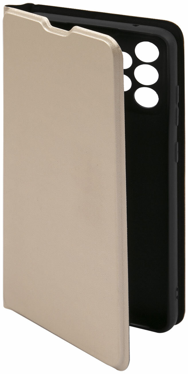 Чехол-книжка Red Line с застежкой на магнитах для Samsung Galaxy A52 (золотой) УТ000026332 - фото №4