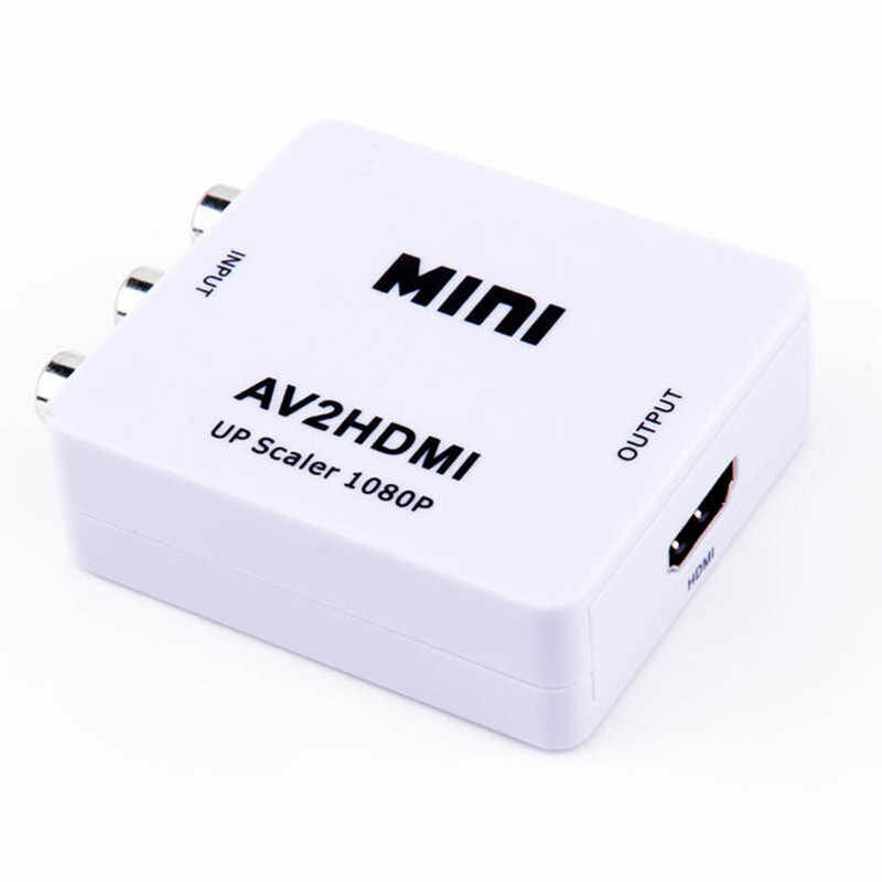 HD Video Converter AV to HDMI Переходник кабель в комплекте 1080p MINI