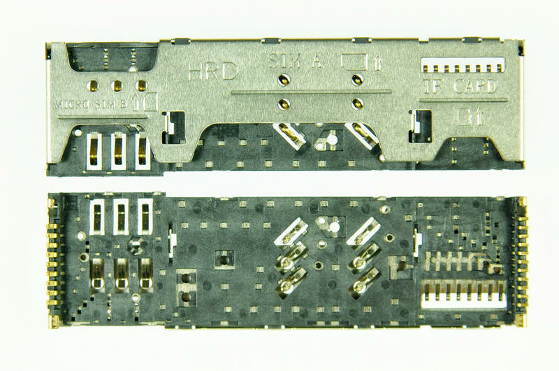 Разъем сим/карты памяти для Fly FS401/Micromax D333 ORIG100%
