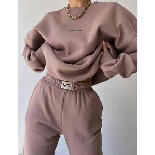 фото Костюм, размер s, коричневый mai studios co.