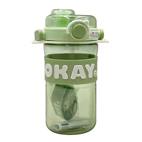 фото Бутылка для воды modengo okay double drink plastic cup (a0115) green