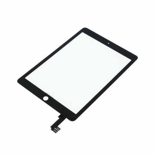 Тачскрин для Apple iPad Air 2, черный, AAA тачскрин для apple ipad air 2 белый