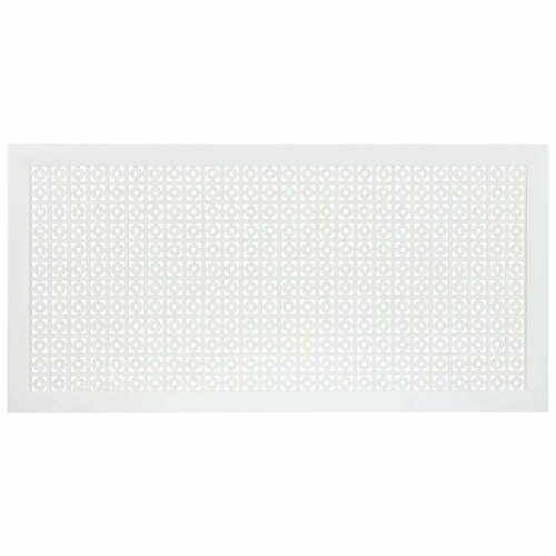 Экран для радиатора Дамаско 120х60 см белый