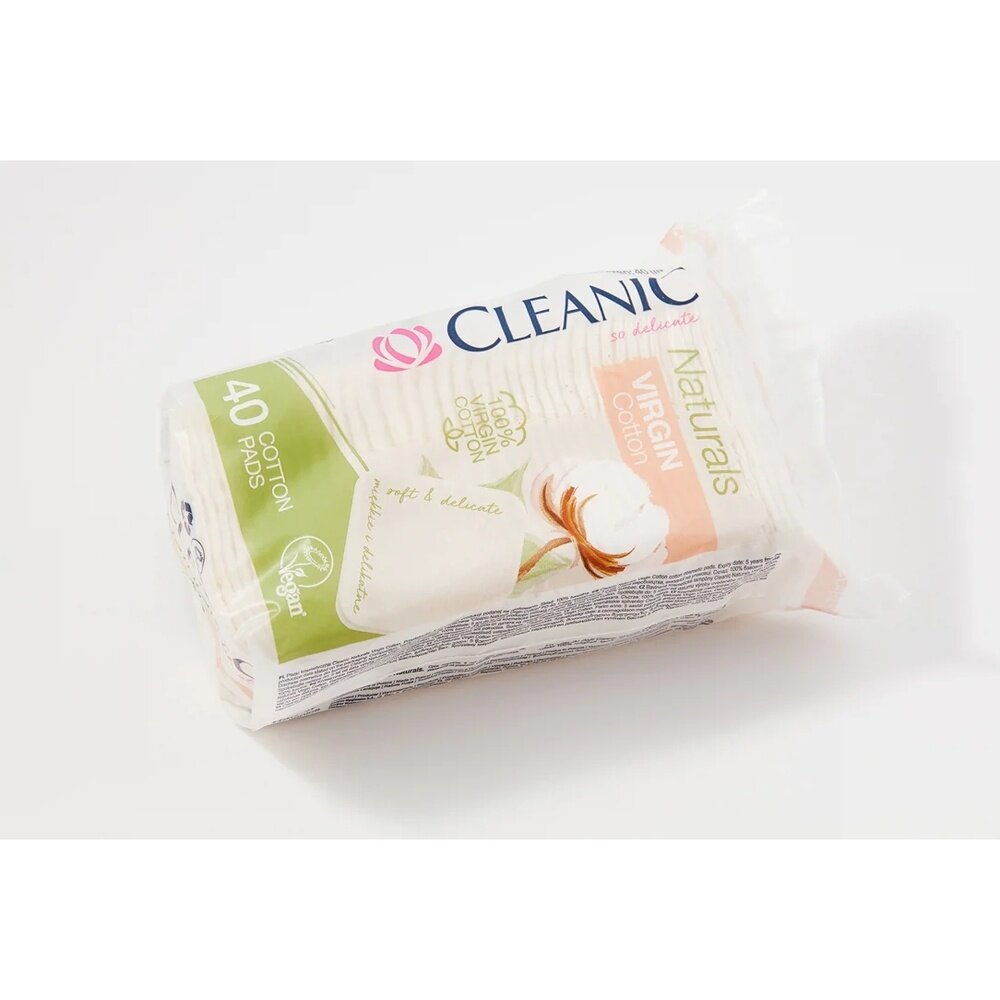 Ватные диски Cleanic Naturals Virgin Cotton, 40 шт. - фото №11