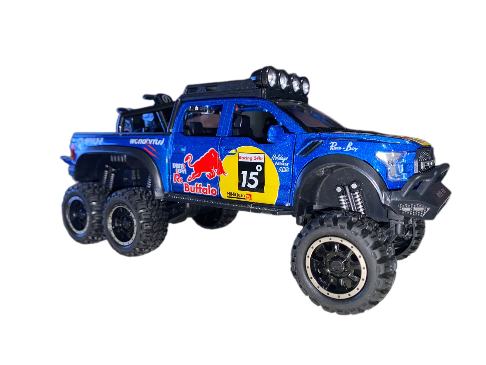 Металлическая машинка 1:28 (23 см) Ford Raptor F150 синий