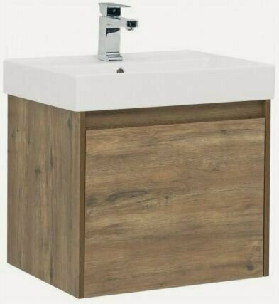 Изображение товара Тумба с раковиной Aquanet Nova Lite 60 дуб рустикальный