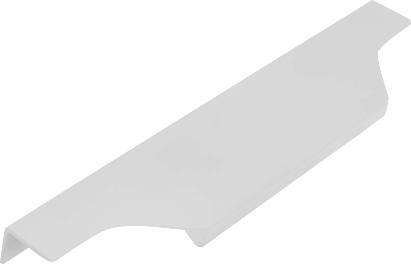 Ручка-профиль CA1.1 196 мм алюминий, цвет белый