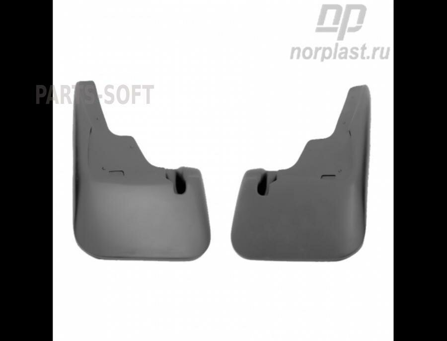 NORPLAST NPL-BR-59-30F Брызговик MITSUBISHI Outlander (06-12) передний комплект NORPLAST