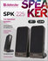 Колонки компьютерные DEFENDER SPK-225, 2.0, 4 Вт, пластик, черные, 65220