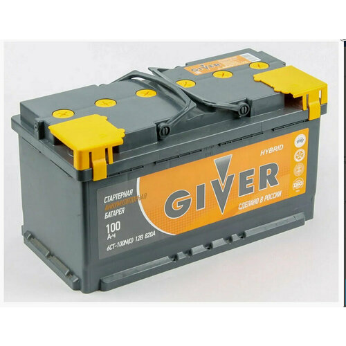 Аккумулятор Giver Hybrid 6Ст-100.0 (43100)(-/+) 820А 353Х175х190 Ммг. Рязянь З-Д Тангстоун Giver арт. 6СТ1000